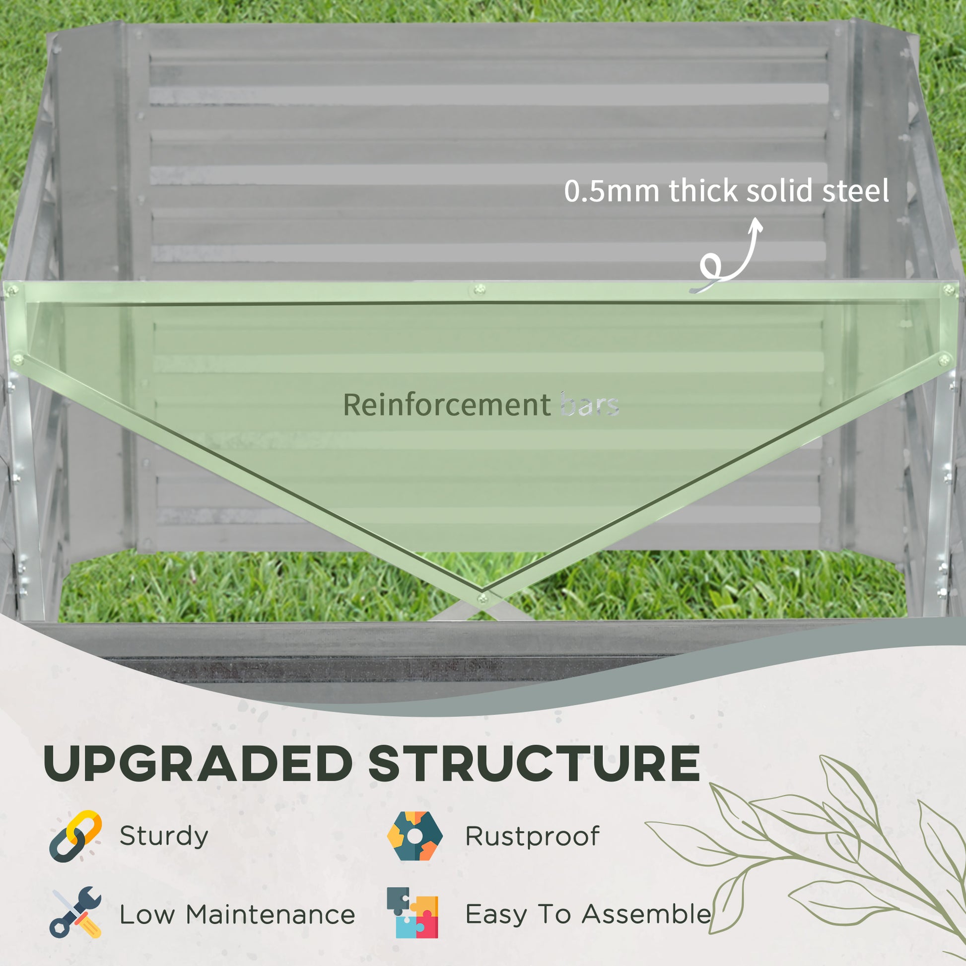 outsunny-raised-beds-for-garden-galvanised-steel-outdoor-planters-with-multi-reinforced-rods-180-x-90-x-59-cm-grey