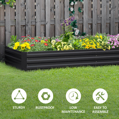 outsunny-metal-raised-garden-bed-planter-box-outdoor-planters-for-growing-flowers-herbs-grey-241x90-5x30cm