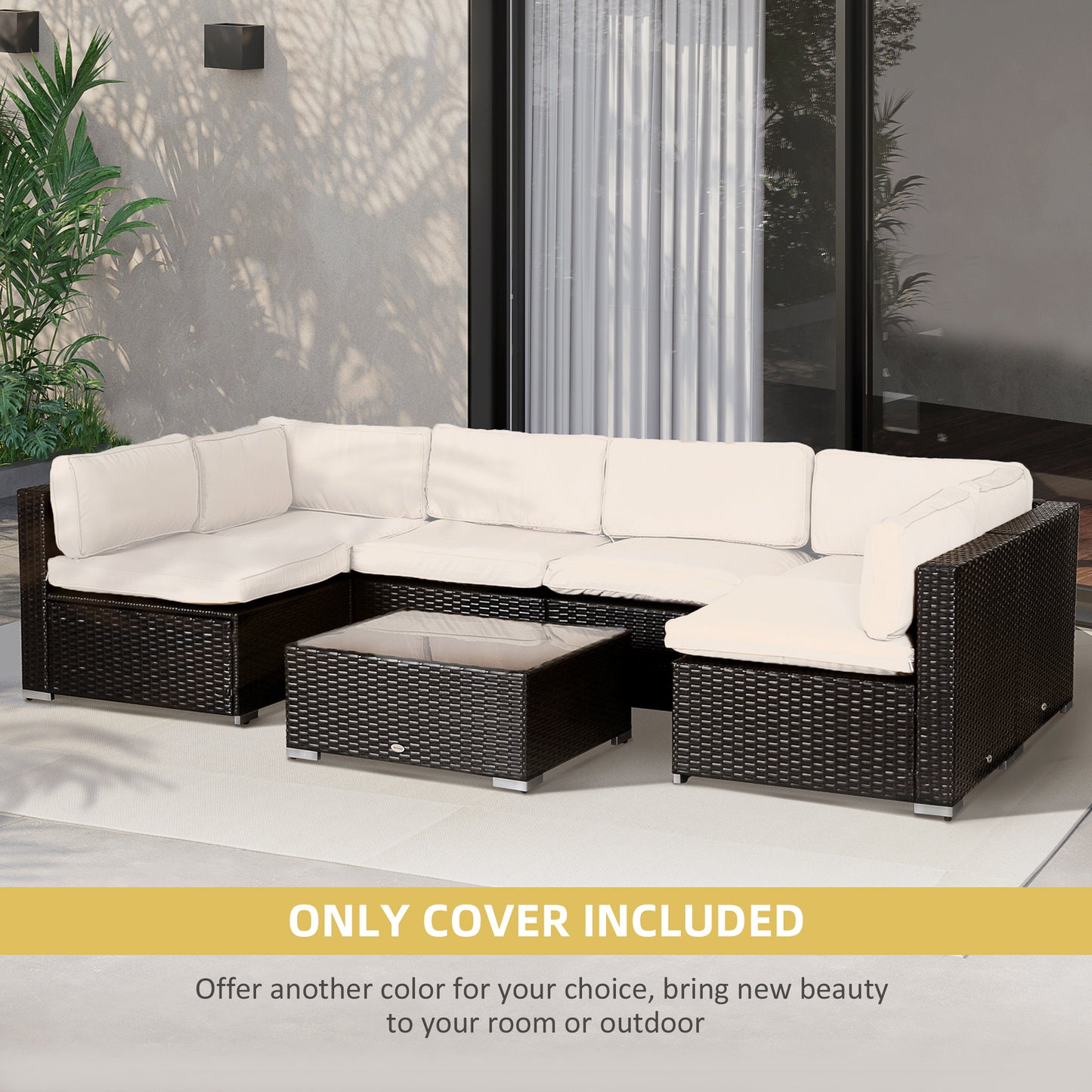 outsunny-garden-rattan-sofa-seat-cushion-covers-replacement-outdoor-no-cushion-included-beige