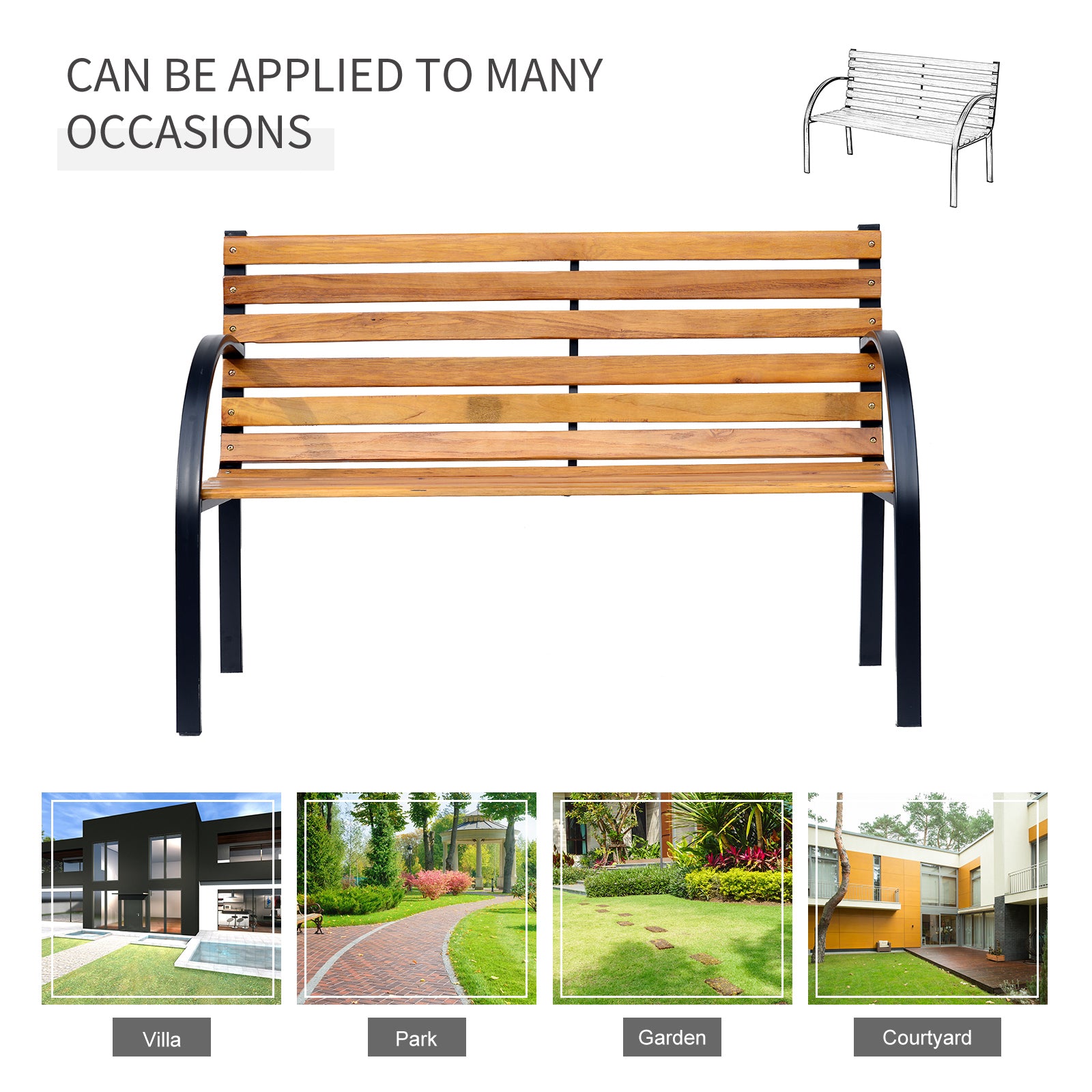 outsunny-wooden-garden-bench-park-bench-2-seater-love-chair-outdoor-patio-porch-furniture-w-sturdy-metal-frame