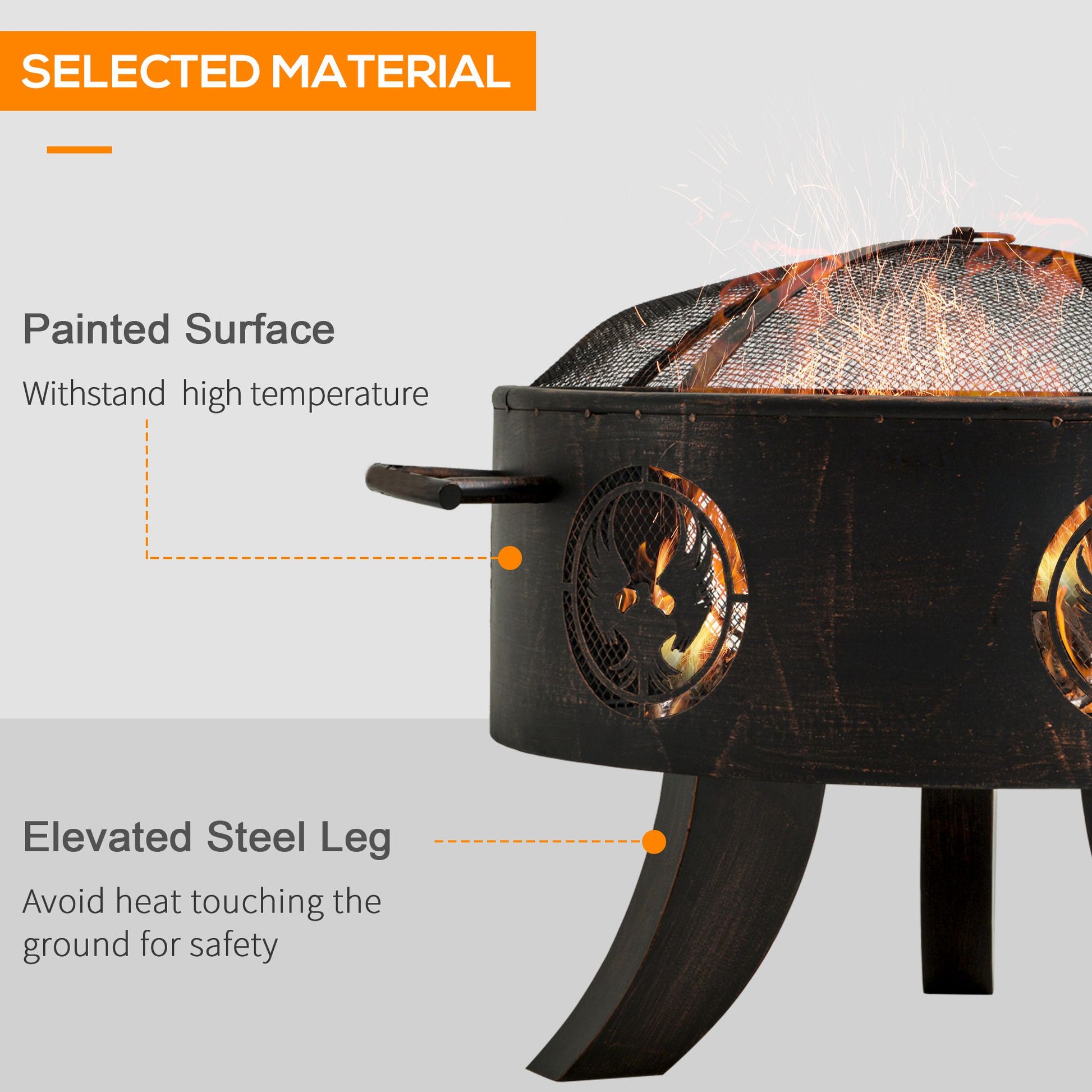 outsunny-outdoor-fire-pit-patio-heater-charcoal-log-wood-burner-with-screen-cover-fire-bowl-with-poker-for-backyard-bronze-tone