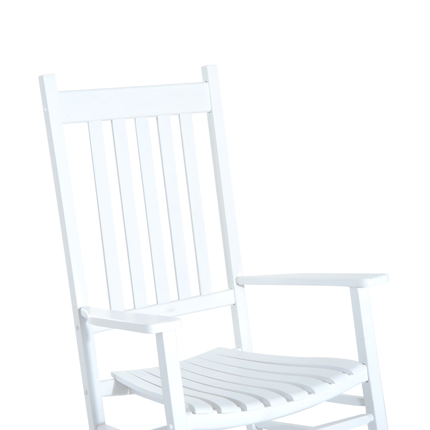 outsunny-outdoor-porch-rocking-chair-armchair-wooden-patio-rocker-balcony-deck-garden-seat-white