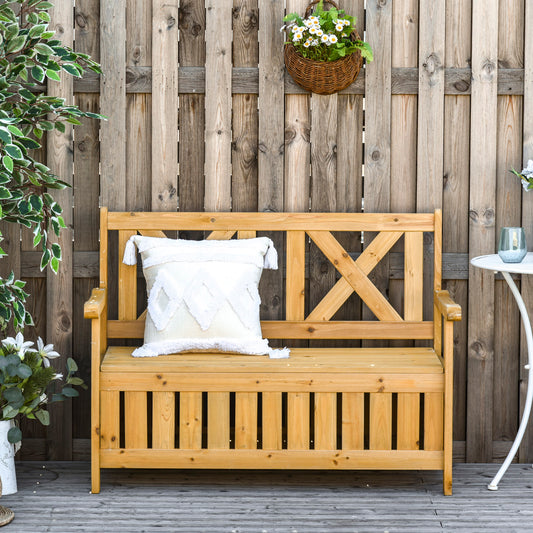 outsunny-wood-garden-bench-2-seater-storage-chest-patio-seating-chair-with-high-back-and-armrest