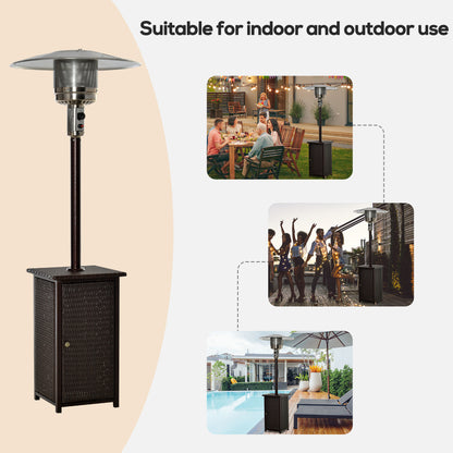 outsunny-12kw-patio-gas-heater-freestanding-outdoor-garden-heating-rattan-furniture-wicker-table-top