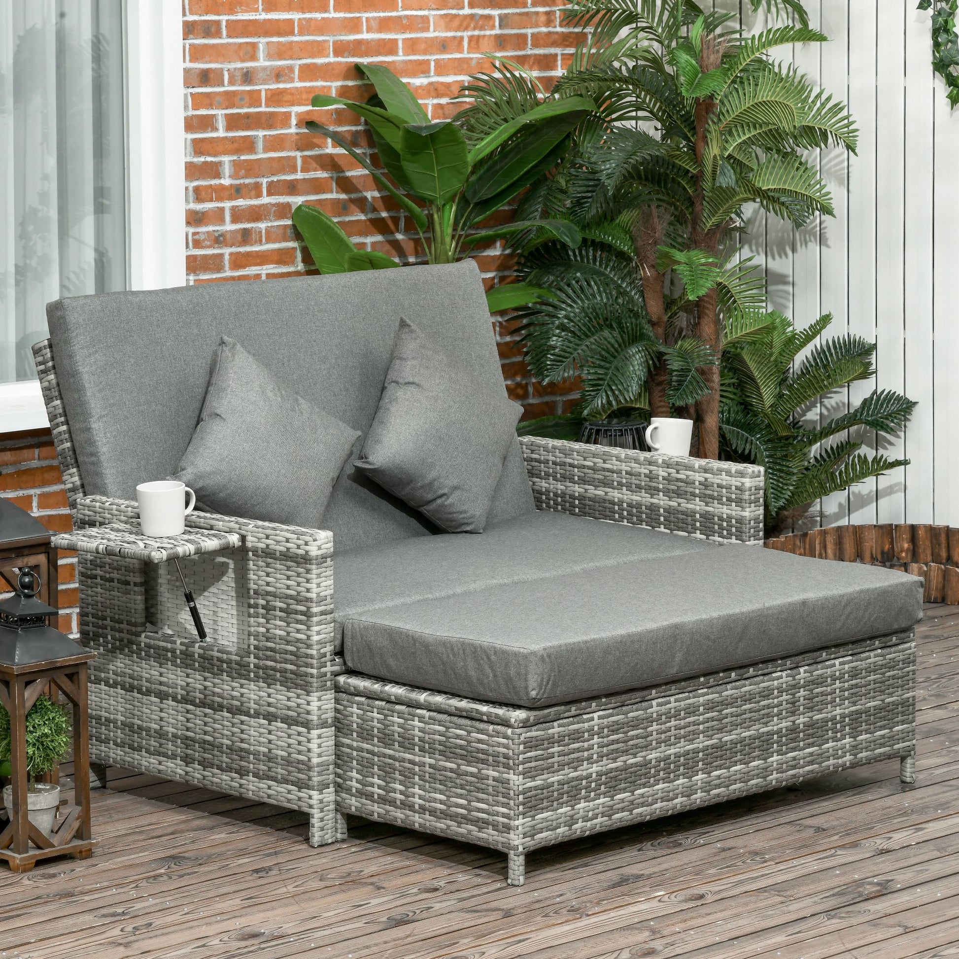 outsunny-2-seater-assembled-garden-patio-outdoor-rattan-furniture-sofa-sun-lounger-daybed-with-fire-retardant-sponge-grey