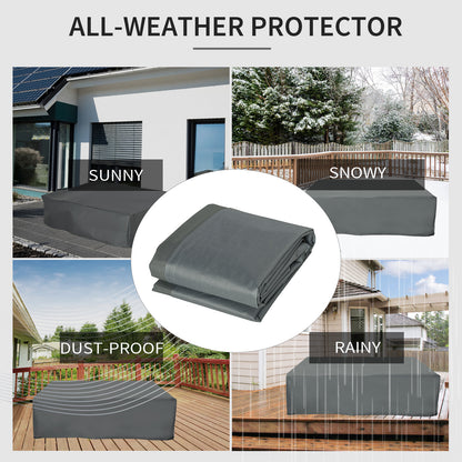 outsunny-oxford-patio-set-cover-outdoor-garden-rattan-sun-lounger-furniture-protection-cover-protector-waterproof-anti-uv-grey-205l-x-192w-x-61hcm