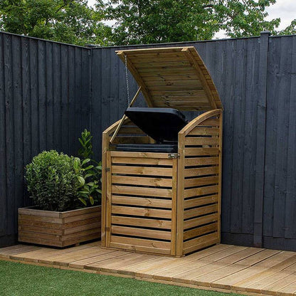 Pressure Treated Single Bin Store