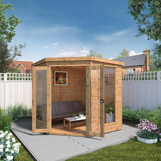 7 X 7 Premium Corner Summerhouse