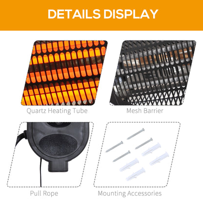 outsunny-2kw-wall-mounted-infrared-electric-patio-heater-garden-outdoor-heating-warmer-waterproof-3-power-settings-tilt-angle