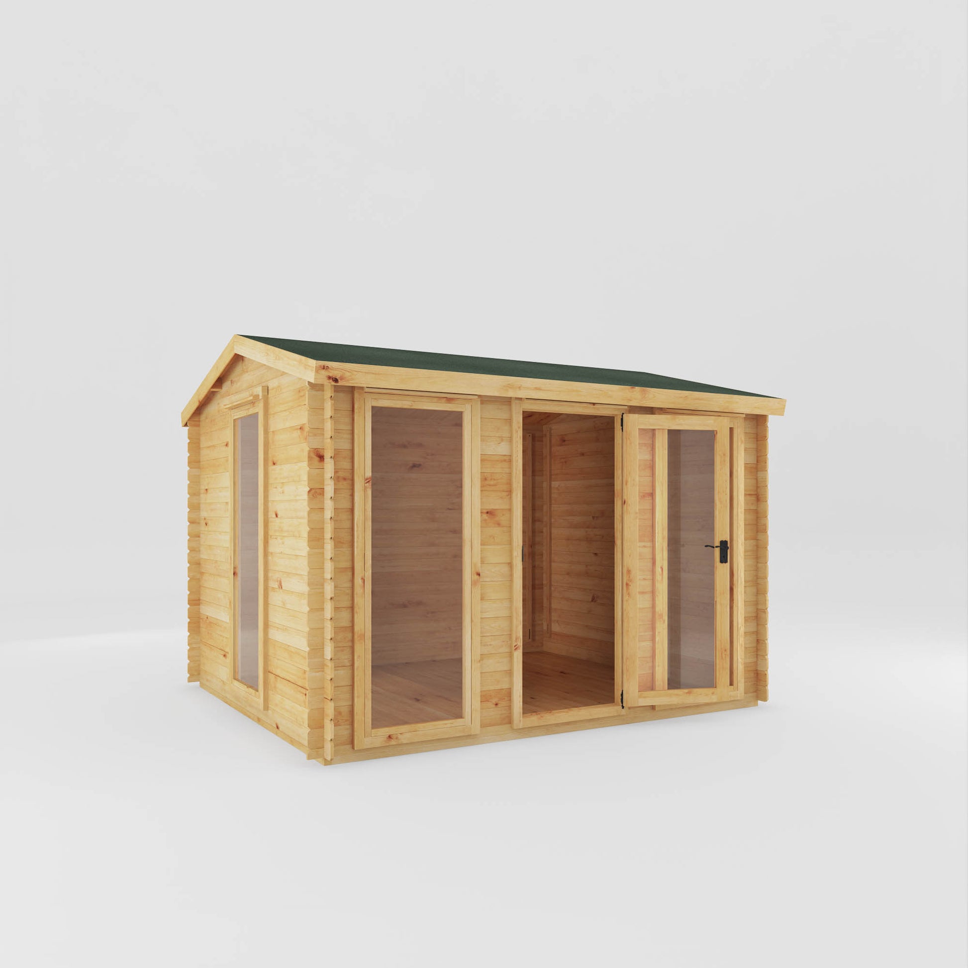 3.5M X 3M Log Cabin - 19Mm