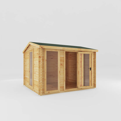 3.5M X 3M Log Cabin - 19Mm