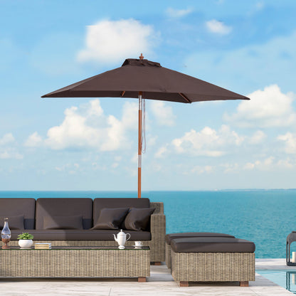 outsunny-2m-x-1-5m-patio-parasol-garden-umbrellas-sun-umbrella-bamboo-sunshade-canopy-outdoor-backyard-furniture-fir-wooden-pole-6-ribs-tilt-mechanism