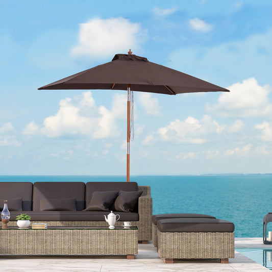 outsunny-2m-x-1-5m-patio-parasol-garden-umbrellas-sun-umbrella-bamboo-sunshade-canopy-outdoor-backyard-furniture-fir-wooden-pole-6-ribs-tilt-mechanism