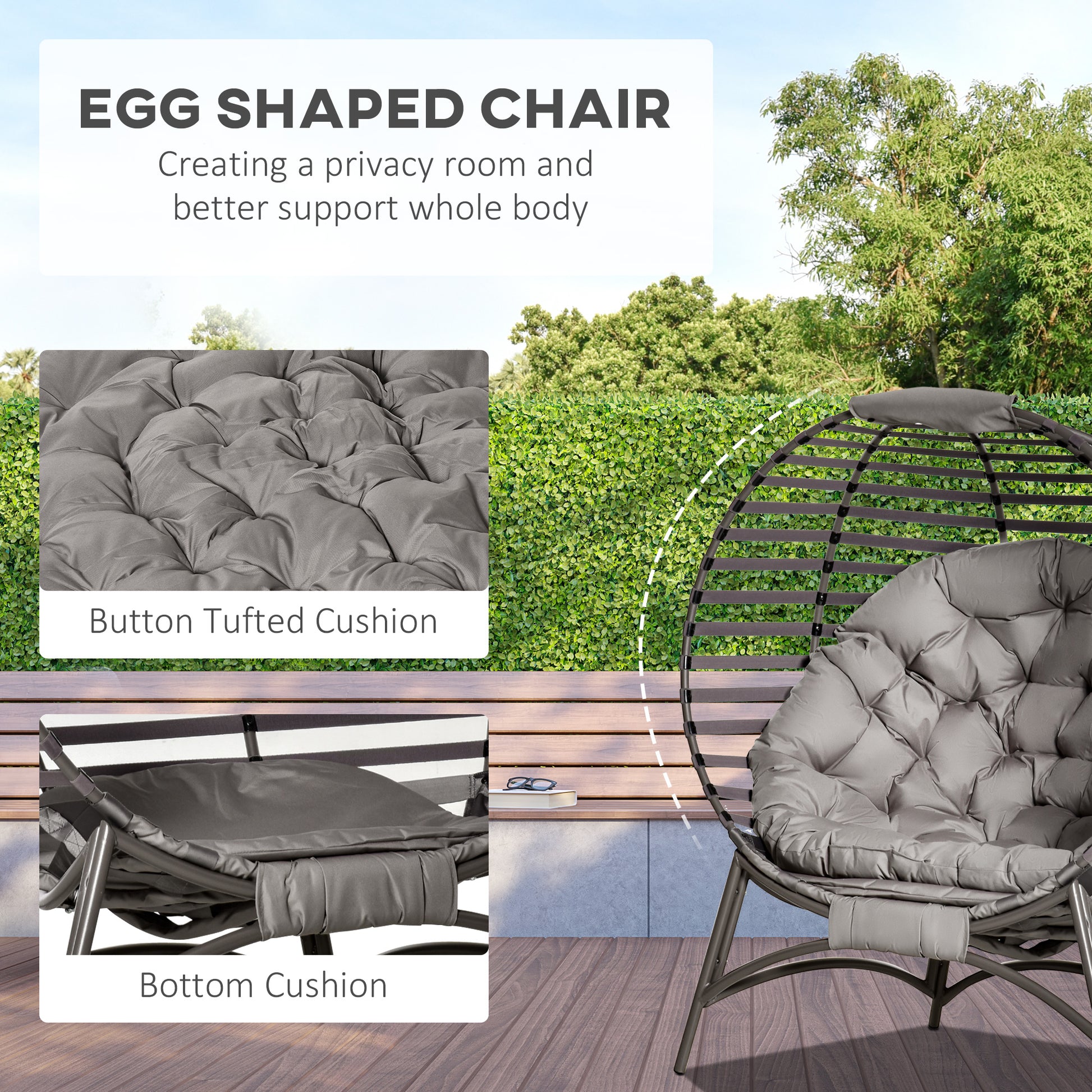 outsunny-2-seater-egg-chair-with-soft-cushion-steel-frame-and-side-pocket-garden-patio-basket-chair-for-indoor-outdoor-brown