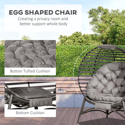 outsunny-2-seater-egg-chair-with-soft-cushion-steel-frame-and-side-pocket-garden-patio-basket-chair-for-indoor-outdoor-brown