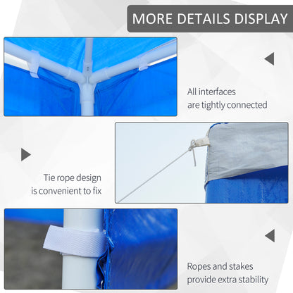 outsunny-3-x-4-m-party-gazebo-marquee-garden-canopy-outdoor-bbq-tent-camping-patio-awning-with-2-sidewalls-blue