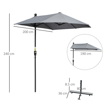 outsunny-2m-half-parasol-market-umbrella-garden-balcony-parasol-with-crank-handle-cross-base-double-sided-canopy-dark-grey