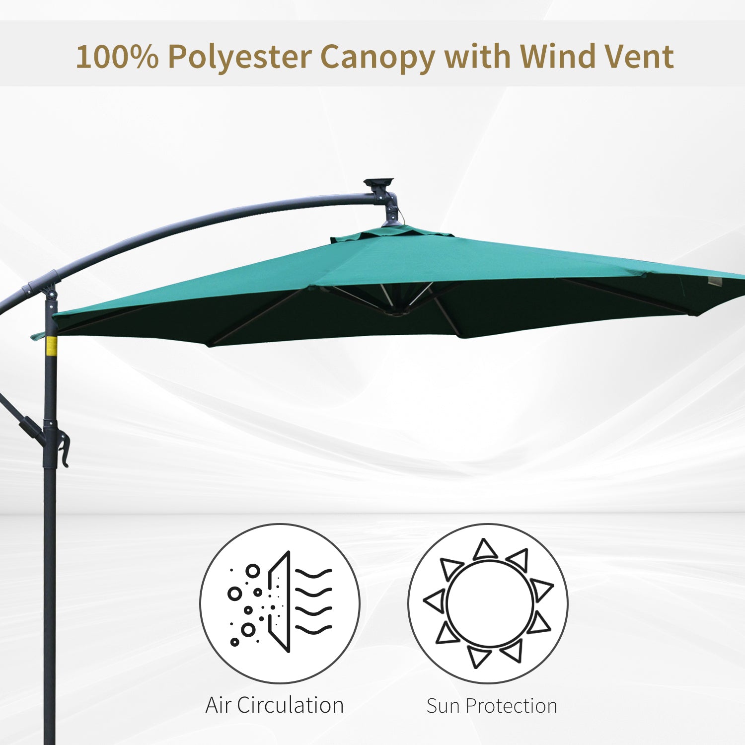 outsunny-3m-led-cantilever-patio-banana-parasol-w-crank-cross-base-hanging-offset-umbrella-frame-steel-aluminium-garden-table-outdoor-green