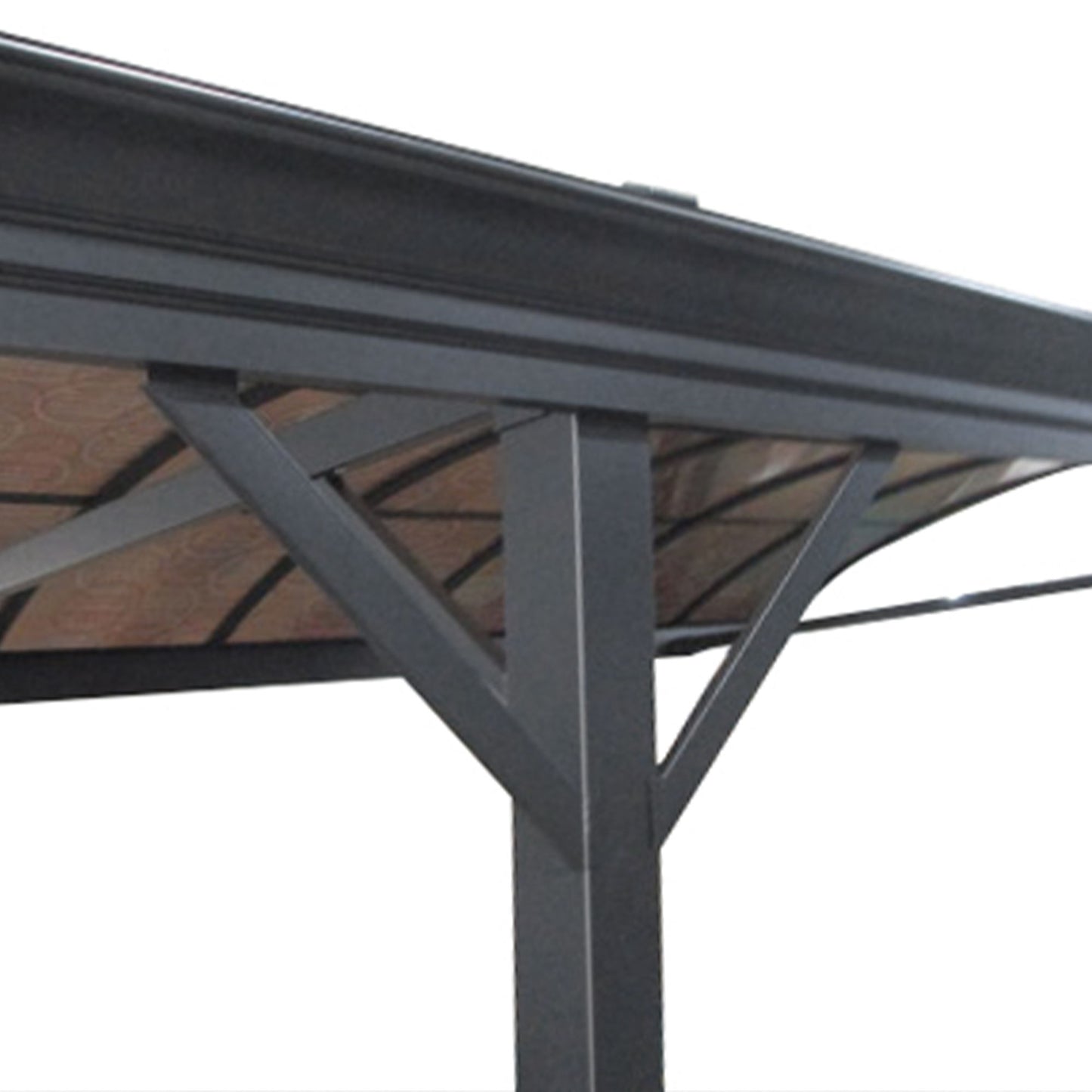 outsunny-5-x-3m-hardtop-carport-aluminium-gazebo-pavilion-garden-shelter-pergola-with-polycarbonate-roof-brown