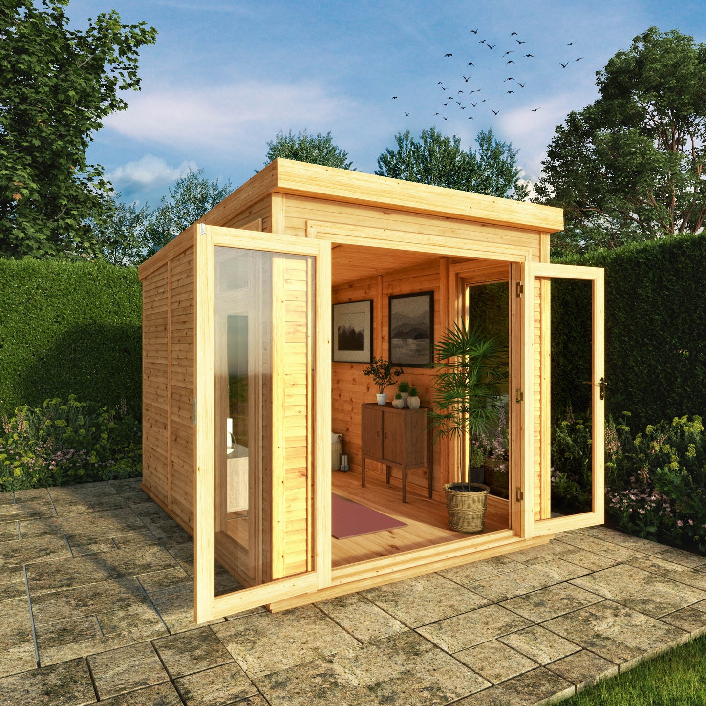 2M X 3M(D) Self Build Insulated Garden Room