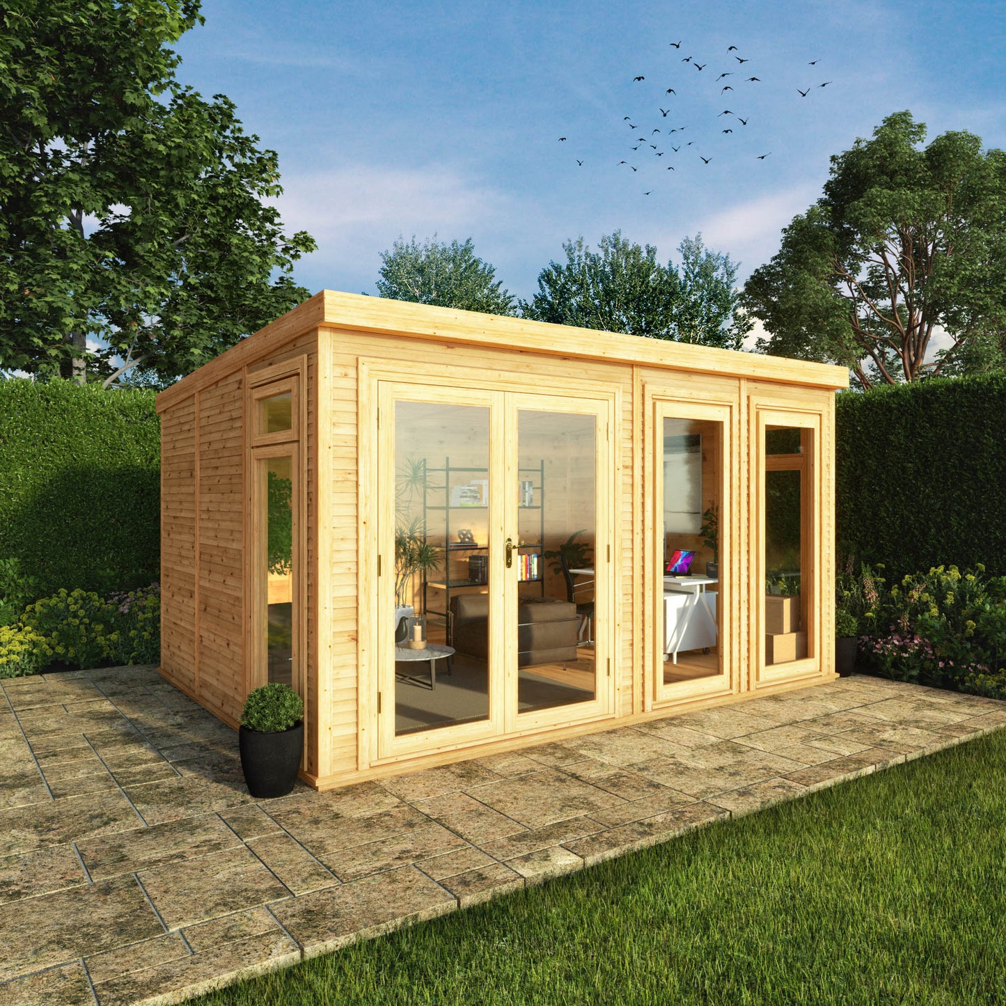 4M X 3M(D) Self Build Insulated Garden Room