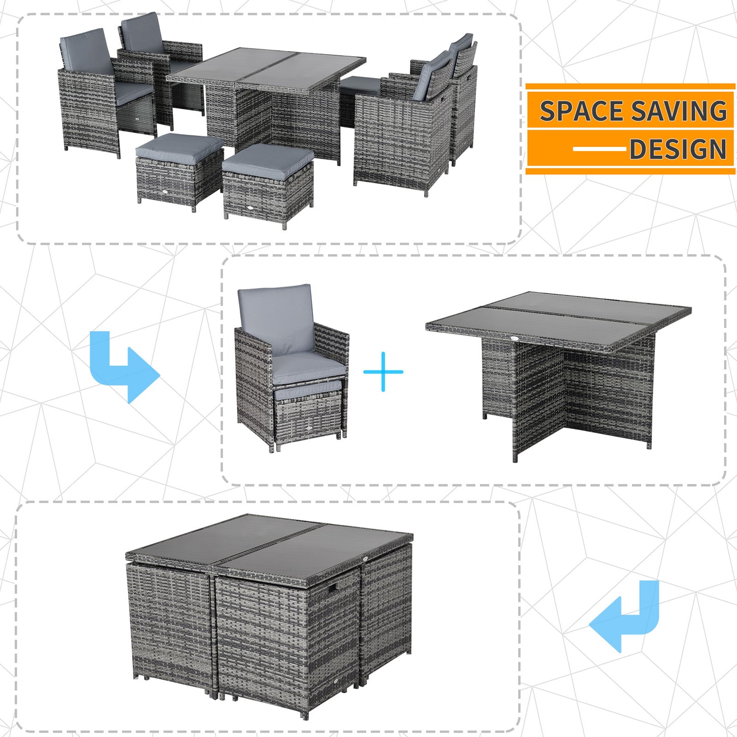 outsunny-9pc-rattan-dining-set-garden-furniture-8-seater-wicker-outdoor-dining-set-chairs-footrest-table-thick-cushion-grey