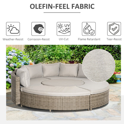 outsunny-6-seater-outdoor-pe-rattan-patio-furniture-set-lounge-chair-round-daybed-liftable-coffee-table-conversation-set-w-olefin-cushion-grey