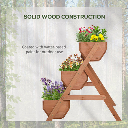 outsunny-3-tier-raised-garden-bed-wooden-elevated-planter-box-kit-66l-for-flower-vegetable-herb-65x75x78cm-brown