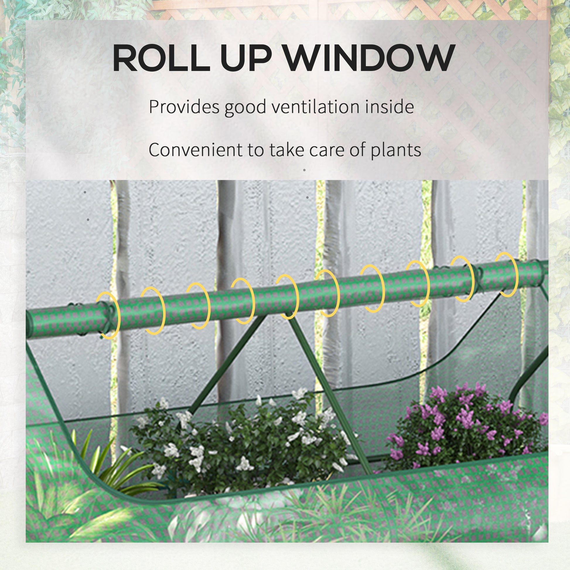 outsunny-raised-garden-bed-w-greenhouse-steel-planter-box-w-plastic-cover-roll-up-window-dual-use-for-flowers-herbs-185l-x-95w-x-92h-cm-green