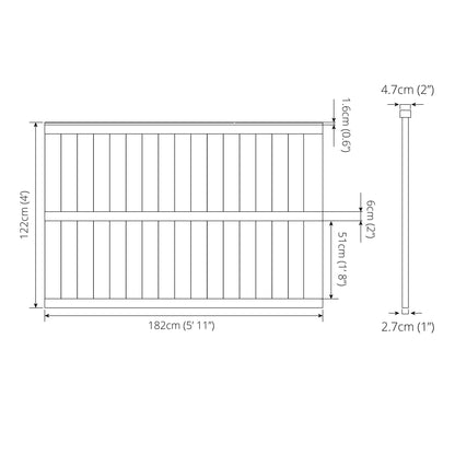 Feather Edge 1220Mm - Pressure Treated