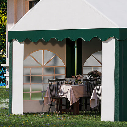 outsunny-8-x-4m-garden-gazebo-with-sides-galvanised-marquee-party-tent-with-eight-windows-and-double-doors-for-parties-wedding-and-events