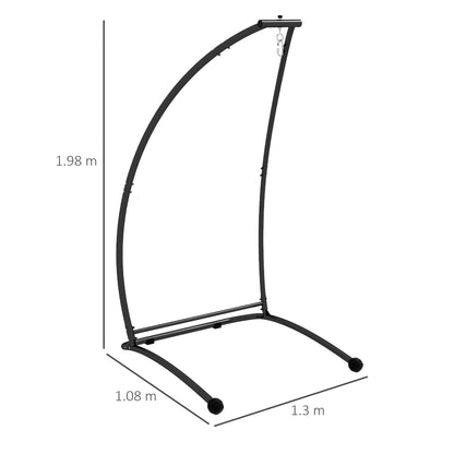 outsunny-hammock-chair-stand-c-shape-hanging-heavy-duty-metal-frame-hammock-stand-for-hanging-hammock-air-porch-swing-chair-indoor-outdoor-use-black