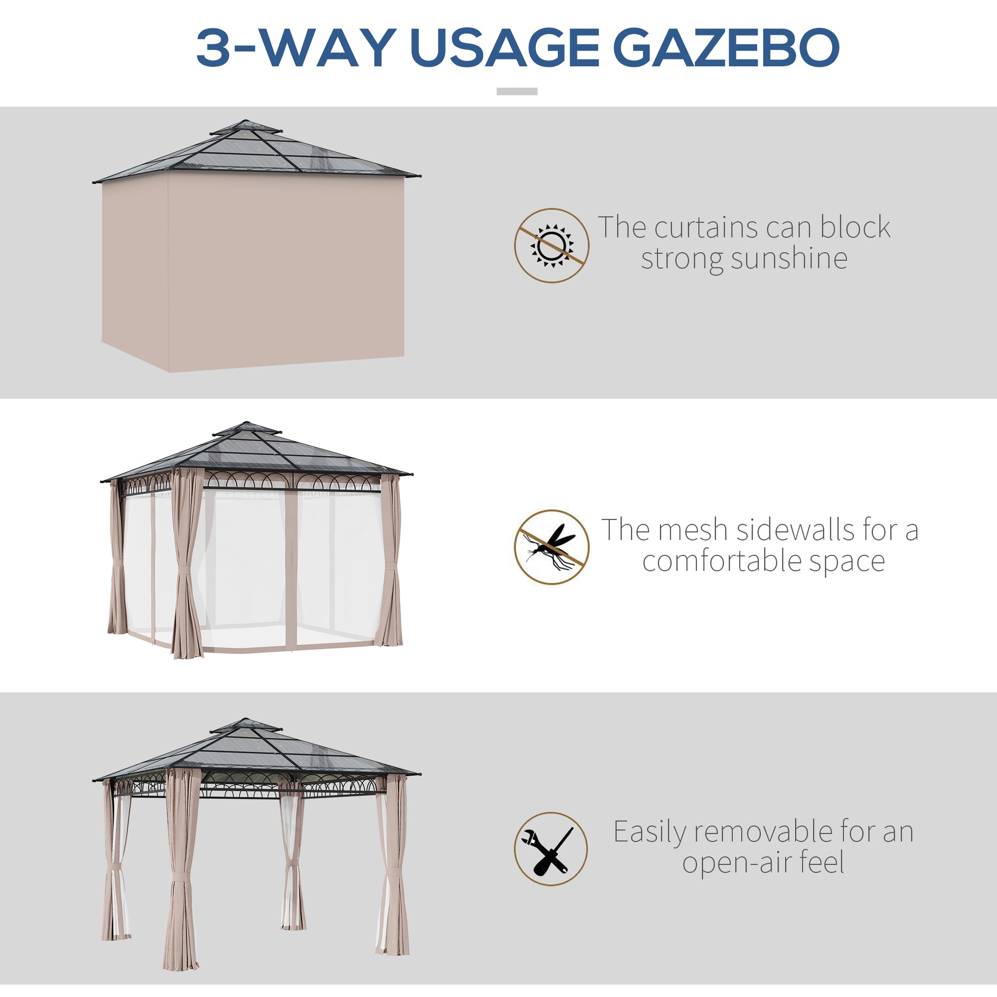 outsunny-3-x-3-m-outdoor-polycarbonate-gazebo-double-roof-hard-top-gazebo-with-galvanized-steel-frame-nettings-curtains