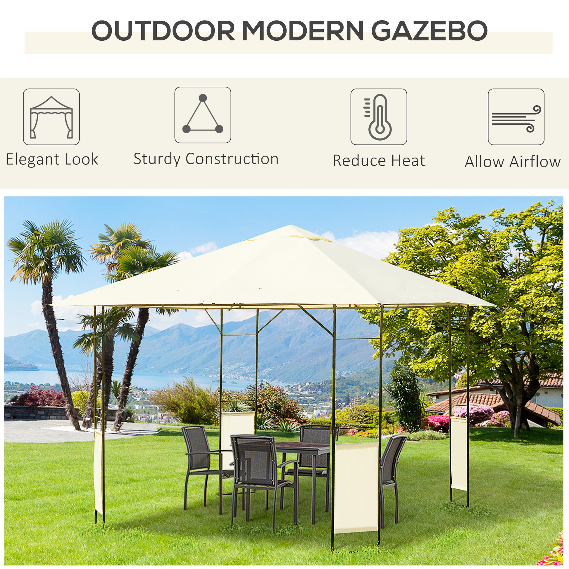 outsunny-3-x-3-m-garden-metal-gazebo-for-party-and-bbq-w-water-resistant-pe-canopy-top-cream