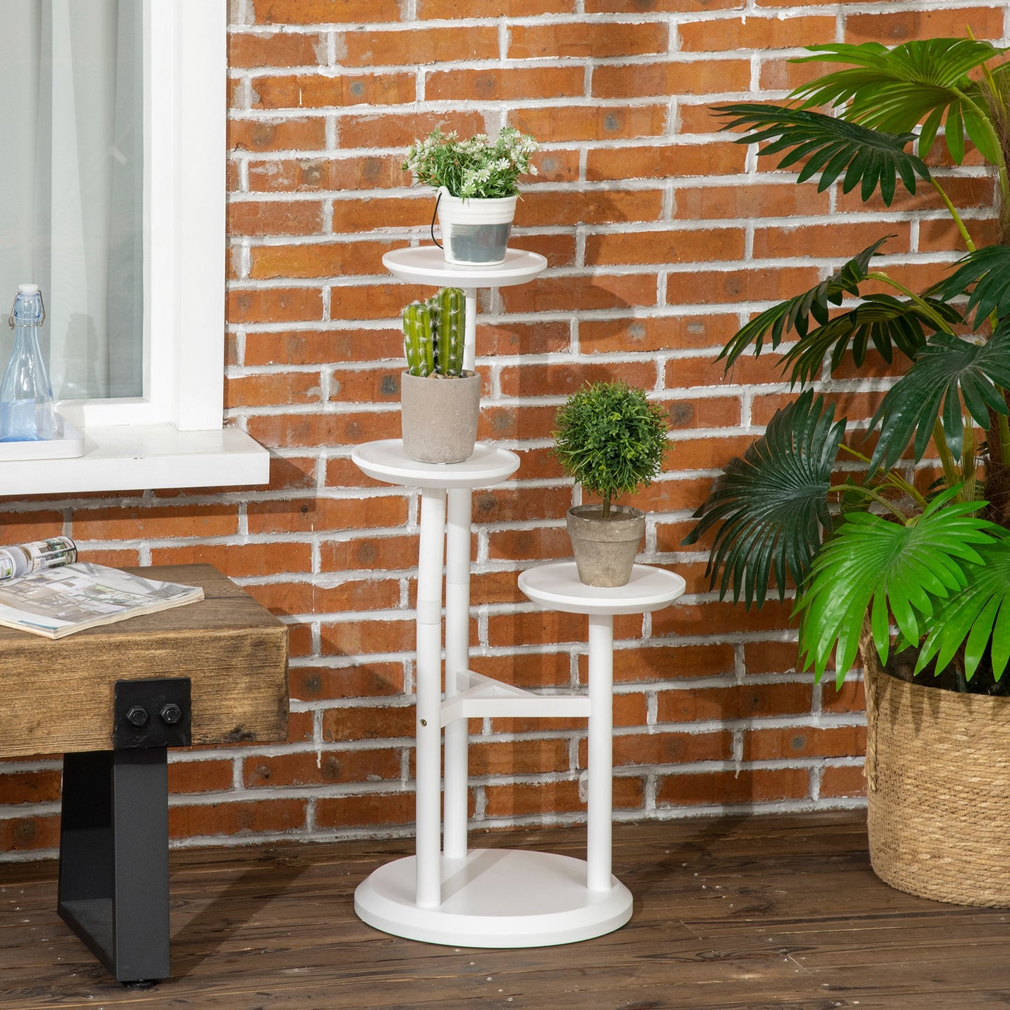 outsunny-3-tier-plant-stand-plant-shelf-rack-bamboo-display-stand-46x46x86cm-white