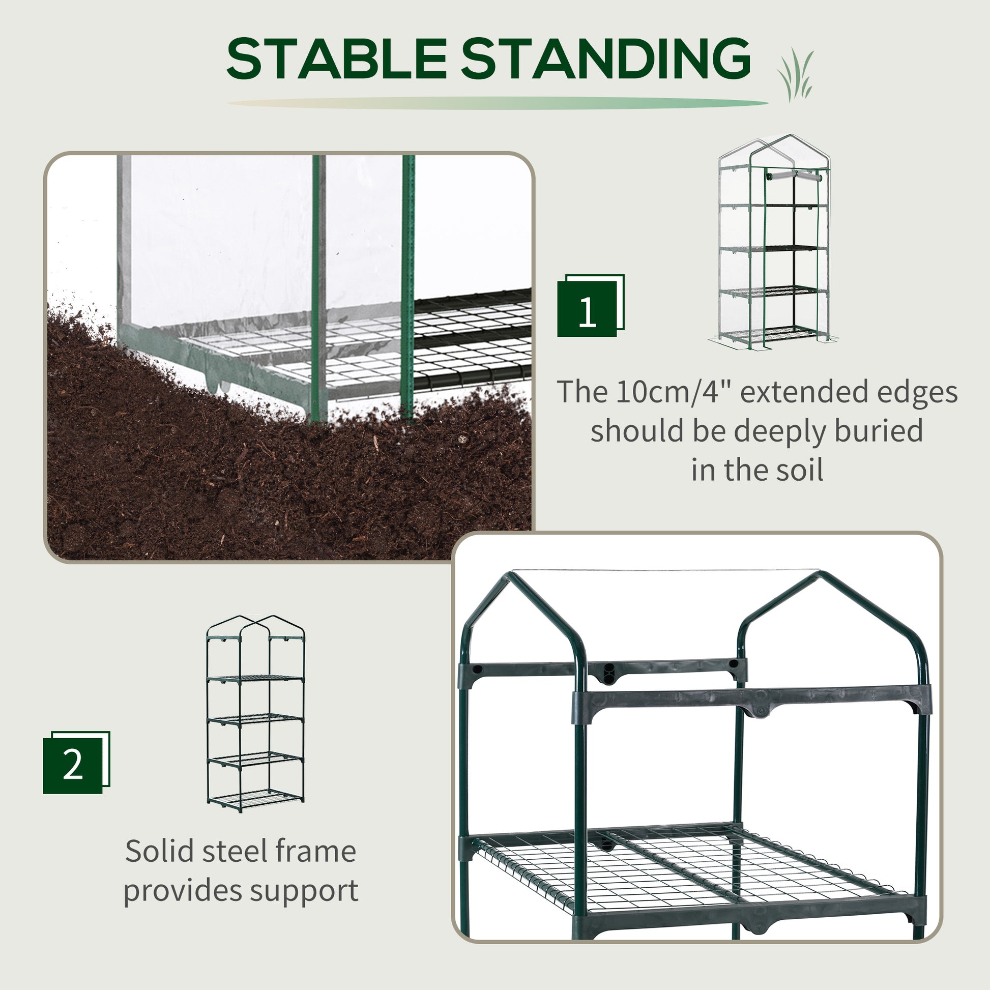 outsunny-4-tiers-mini-portable-greenhouse-plant-grow-shed-metal-frame-transparent-clear-cover-160h-x-70l-x-50wcm