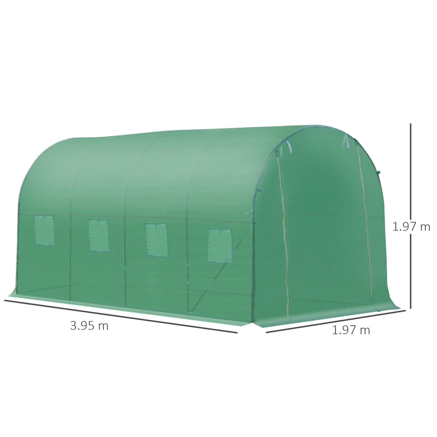 outsunny-4x2-m-polytunnel-walk-in-greenhouse-with-zip-door-and-windows-green