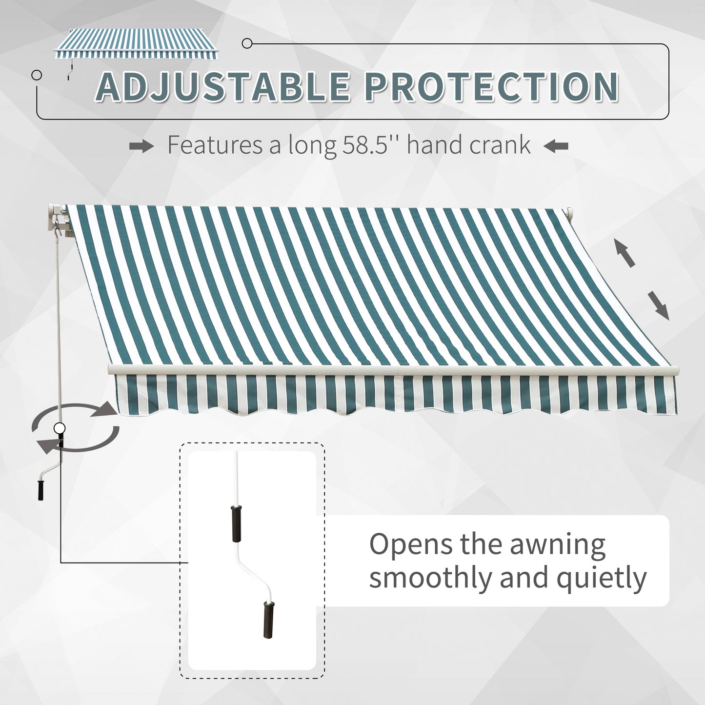 outsunny-4m-x-3m-garden-patio-manual-awning-canopy-sun-shade-shelter-retractable-green-and-white