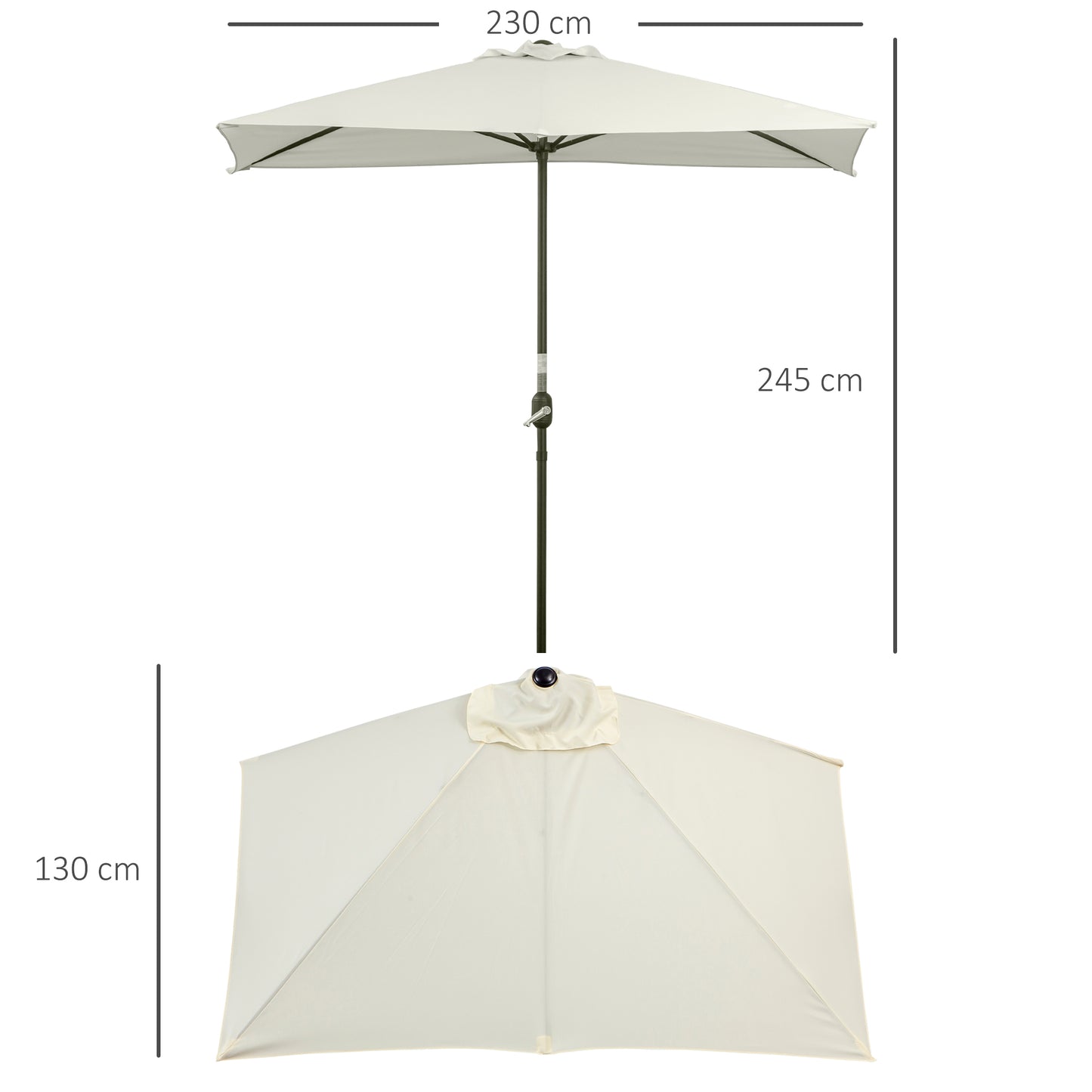 outsunny-balcony-half-parasol-semi-round-umbrella-patio-crank-handle-2-3m-beige-no-base-included