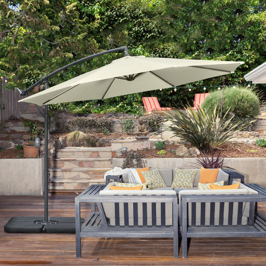 outsunny-3m-garden-parasol-sun-shade-banana-umbrella-cantilever-with-crank-handle-cross-base-beige