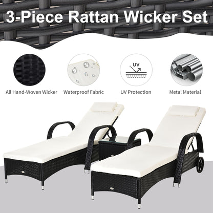 outsunny-3-pieces-patio-lounge-chair-set-garden-wicker-wheeling-recliner-outdoor-daybed-pe-rattan-lounge-chairs-w-cushions-side-coffee-table-black