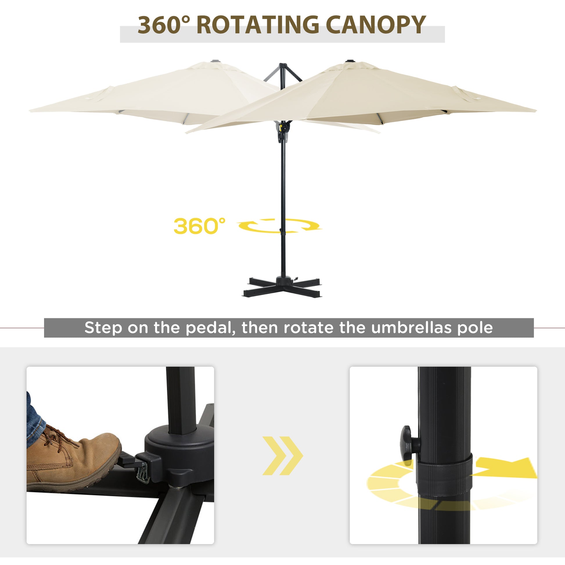 outsunny-2-5-x-2-5m-patio-offset-parasol-umbrella-cantilever-hanging-aluminium-sun-shade-canopy-shelter-360-rotation-w-crank-handle-cream-white