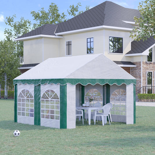 outsunny-4-x-4m-garden-gazebo-with-sides-galvanised-marquee-party-tent-with-four-windows-and-double-doors-for-parties-wedding-and-events