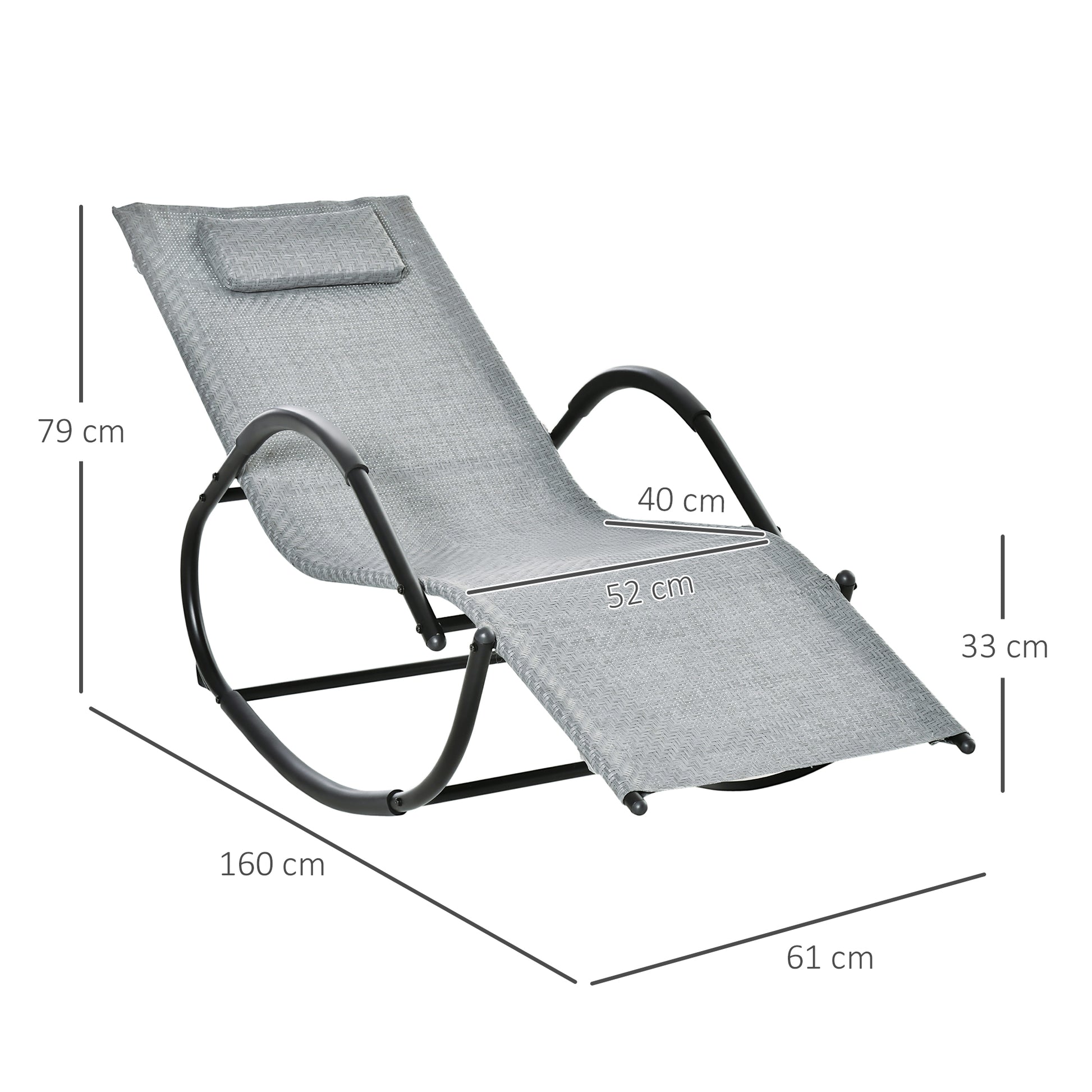 outsunny-rocking-chair-zero-gravity-rocking-lounge-chair-rattan-effect-patio-rocker-w-removable-pillow-recliner-seat-breathable-texteline-grey