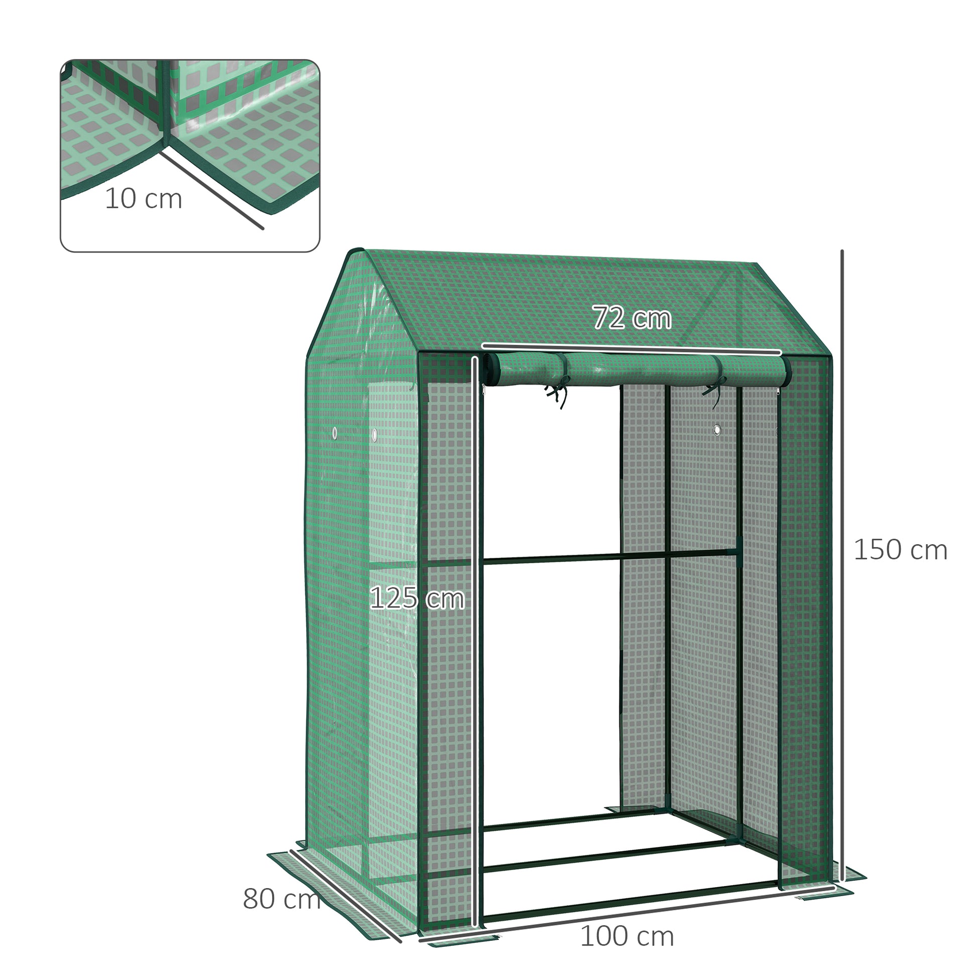 outsunny-2-room-green-house-mini-greenhouse-with-2-roll-up-doors-vent-holes-and-reinforced-cover-100-x-80-x-150cm