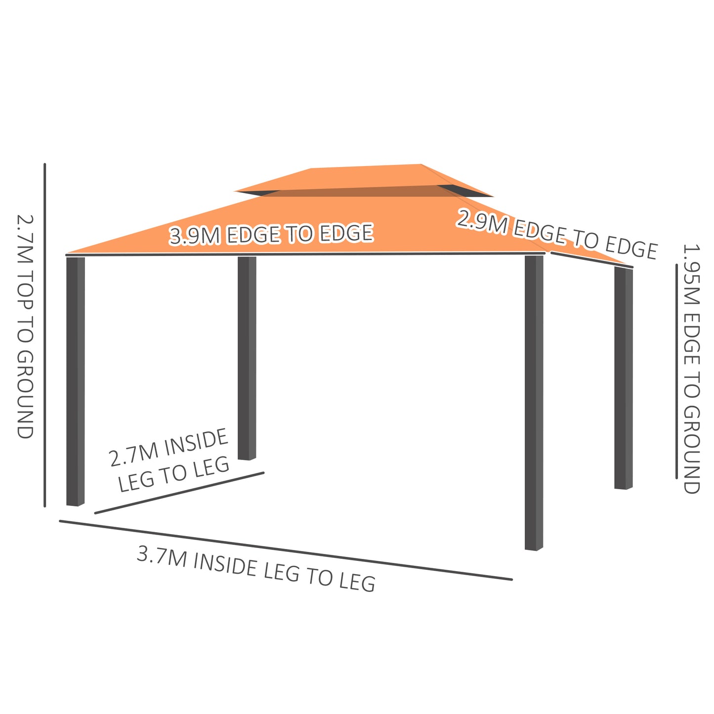 outsunny-3-x-4-m-aluminium-metal-gazebo-marquee-canopy-pavilion-patio-garden-party-tent-shelter-with-nets-and-sidewalls-orange