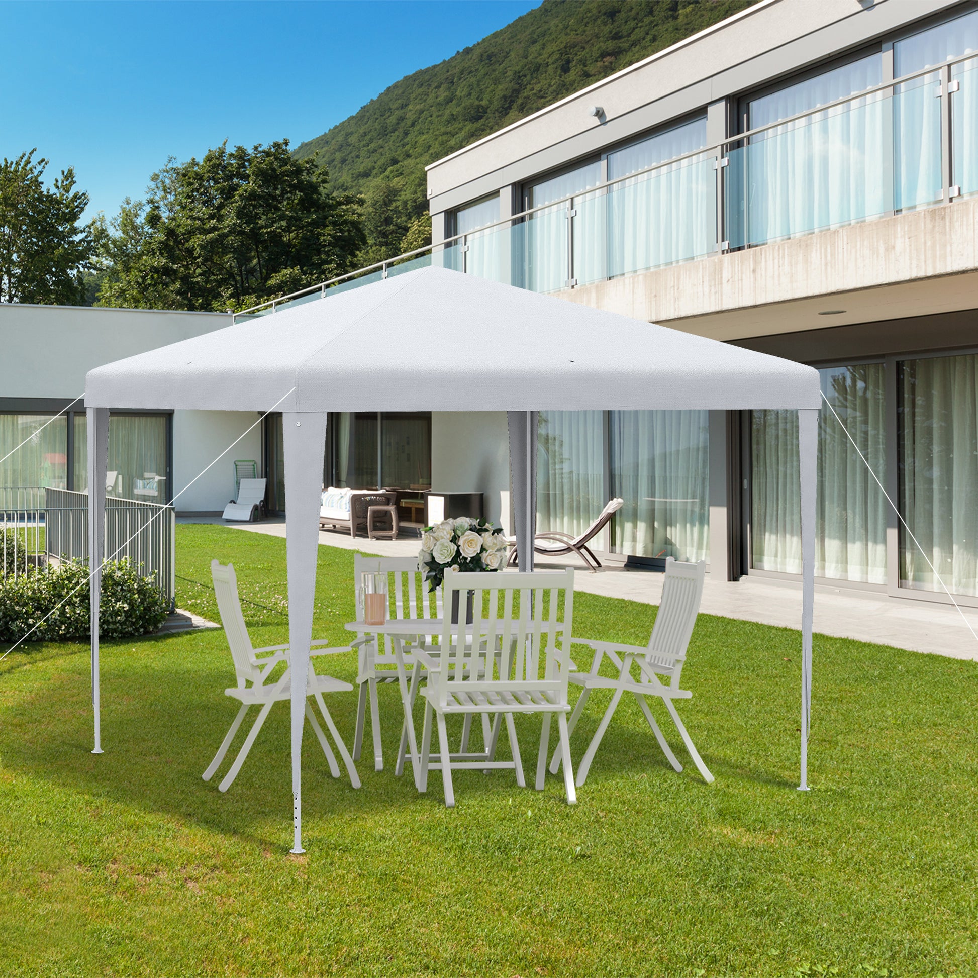 outsunny-2-7m-x-2-7m-garden-gazebo-marquee-party-tent-wedding-canopy-outdoor-white