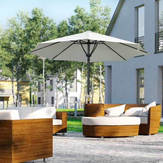 outsunny-garden-parasol-umbrella-outdoor-market-table-umbrella-sun-shade-canopy-with-8-ribs-cream