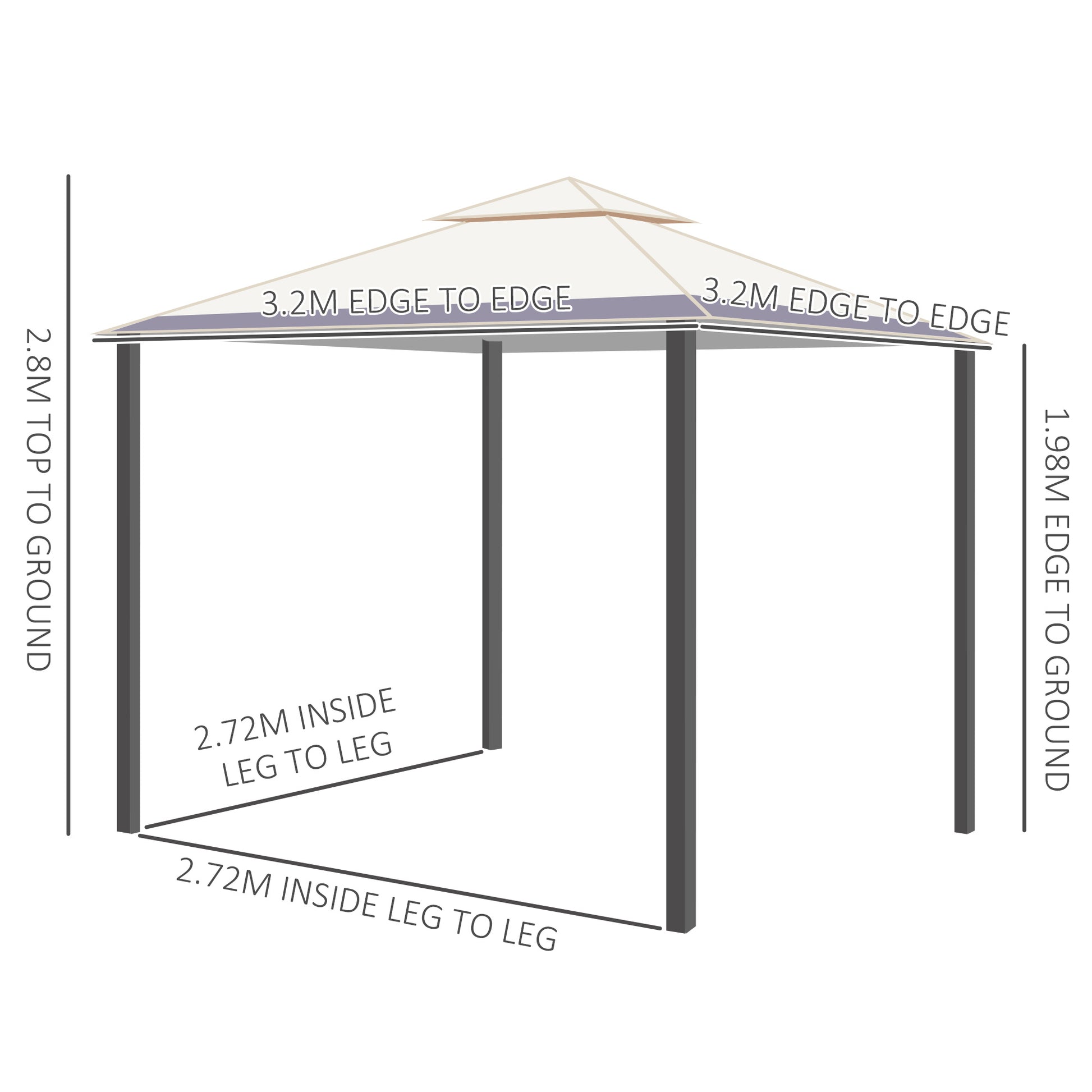 outsunny-3-2m-x-3-2m-vented-roof-steel-frame-gazebo-beige