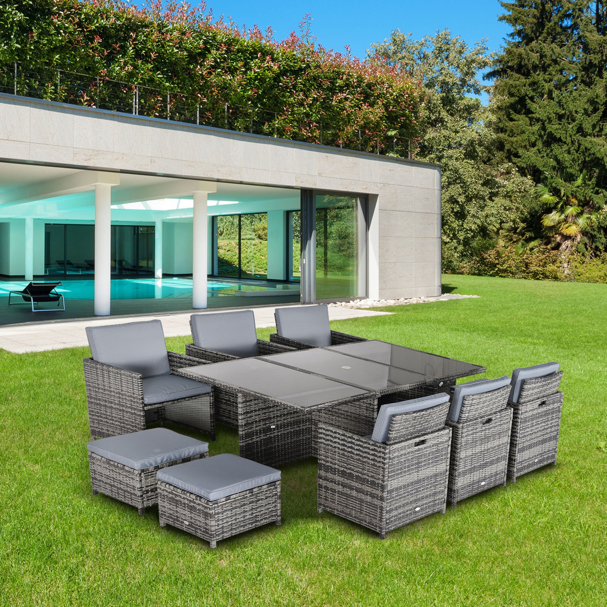 outsunny-outdoor-11pc-rattan-garden-furniture-patio-dining-set-10-seater-cube-sofa-weave-wicker-6-chairs-4-footrests-1-table-mixed-grey